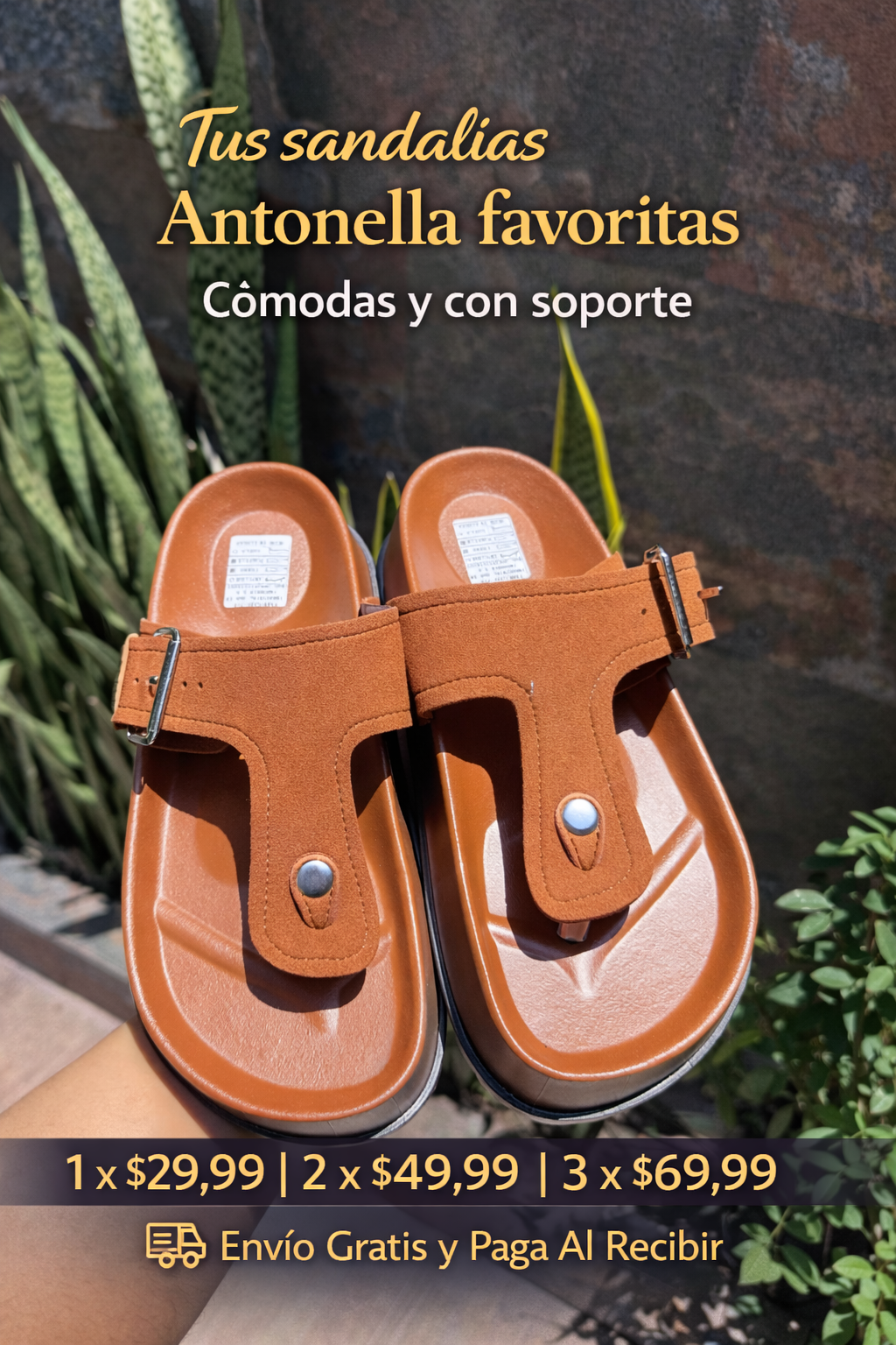 Empieza a ganar vendiendo sandalias que ya se venden solas