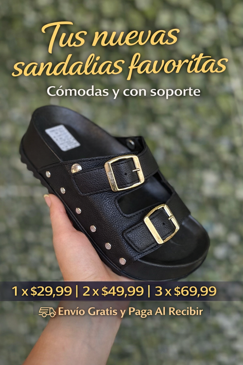 SANDALIAS SEMIORTOPÉDICAS