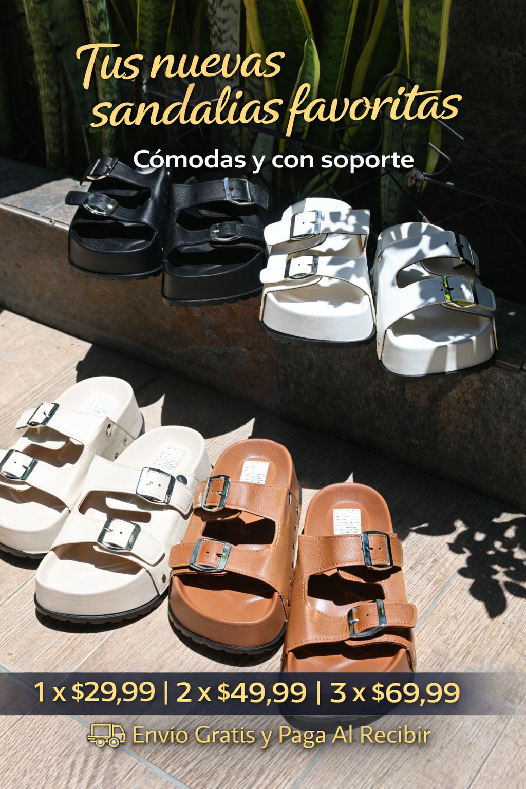 Empieza a ganar vendiendo sandalias que ya se venden solas