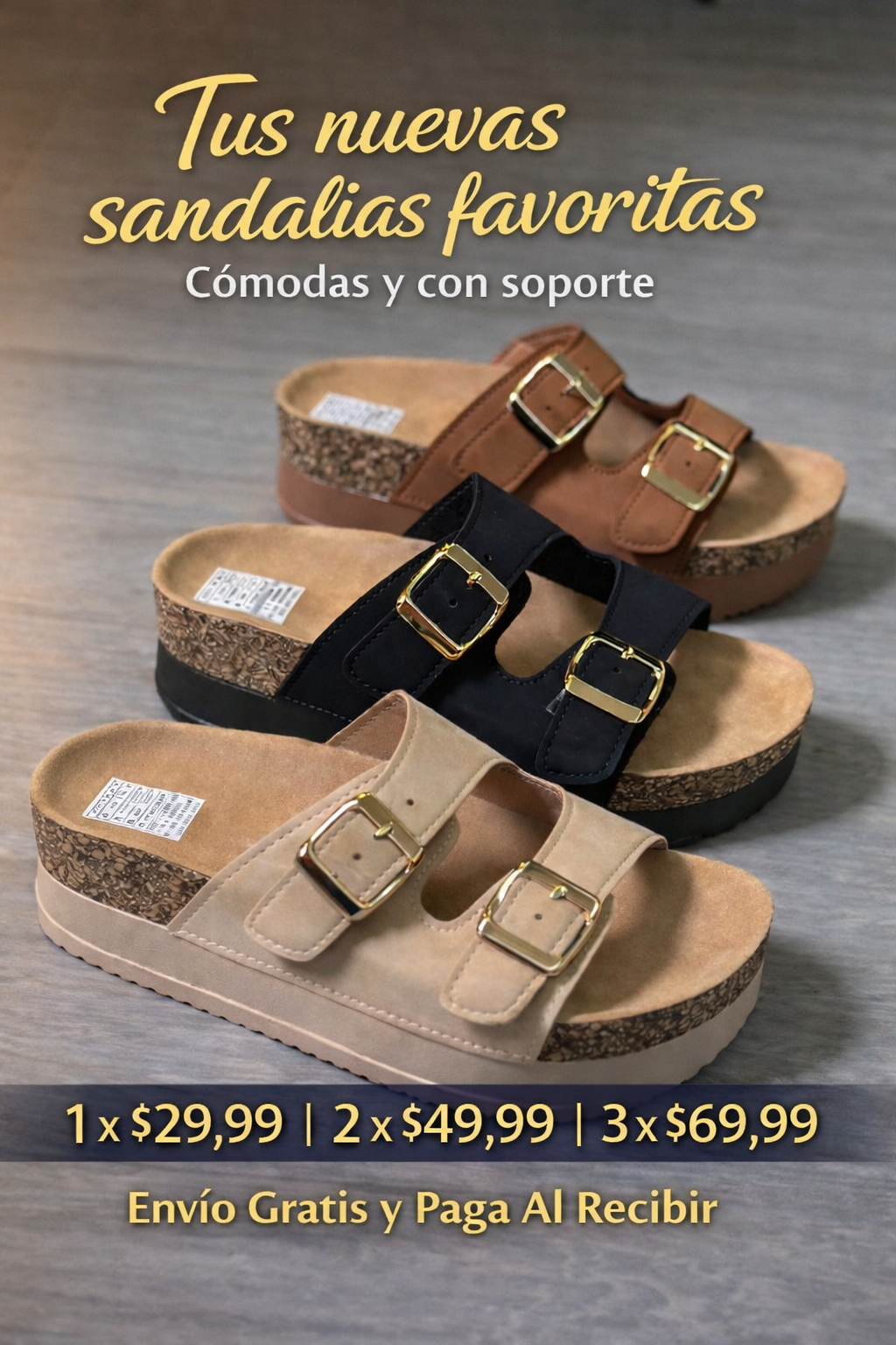 Empieza a ganar vendiendo sandalias que ya se venden solas